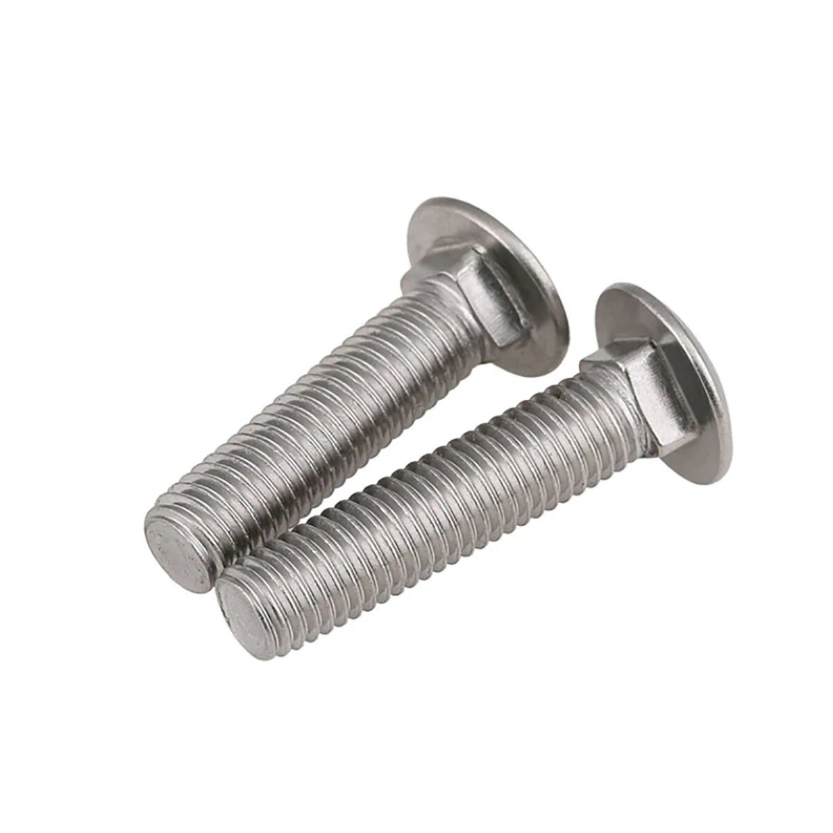 A2 304 Stainless Steel Carriage Bolts — Cup Square Dome Coach Screws M6 M8 M10 M12 - HomeDIYer