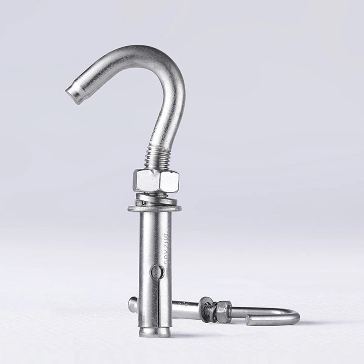 Stainless Steel Open Hook Expansion Anchor Bolts — M6 M8 M10 M12 (304 SS A2)
