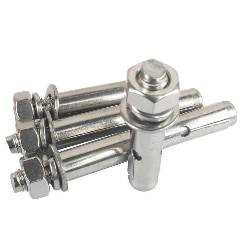 Stainless Steel Masonry Expansion Bolts – M6 M8 M10 M12 M14 M16 M20 Concrete Wall Anchor Screws