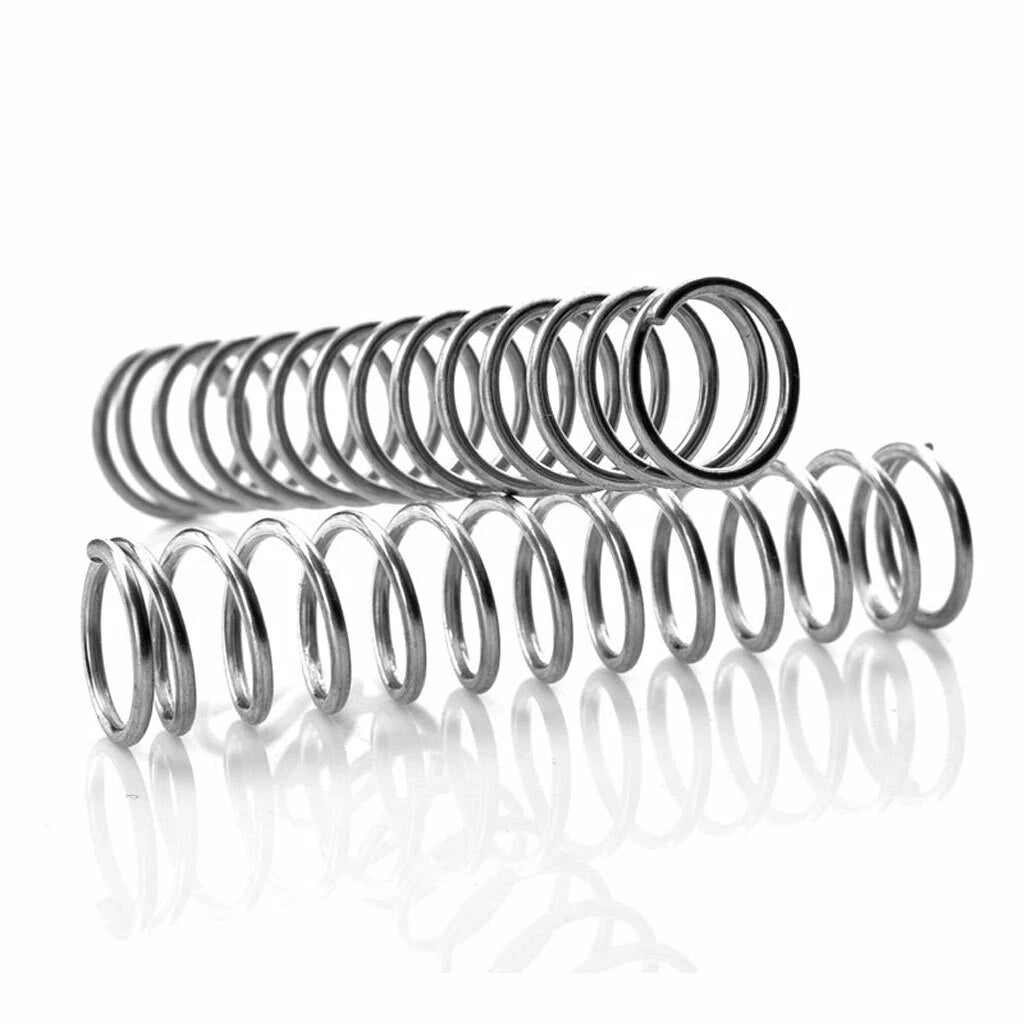 150mm Compression Spring 0.5-2mm Wire 304 Stainless Steel Pressure Springs Long