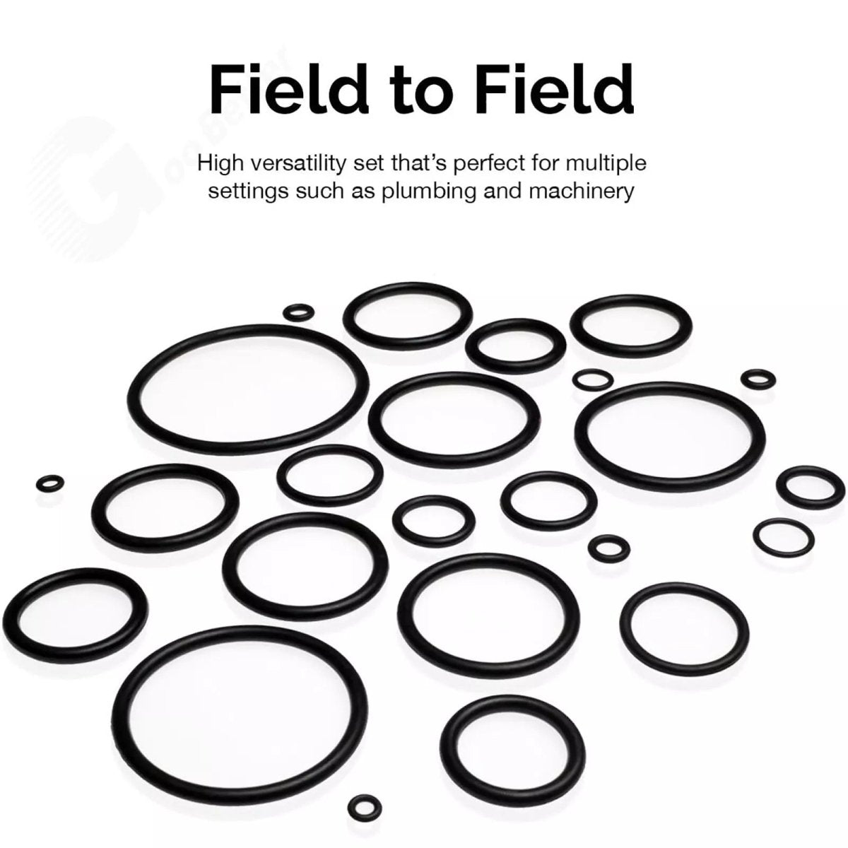 419pcs Rubber O - Ring Assortment Set Metric Kit Automotive Seal Gasket 32 Sizes - HomeDIYer
