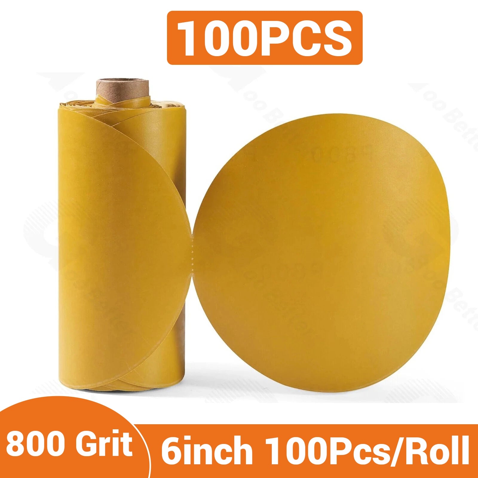 40 - 800 Grit 6 Inch Sand Paper Sanding Discs Sander for Sanding Metal Car Auto Body - HomeDIYer