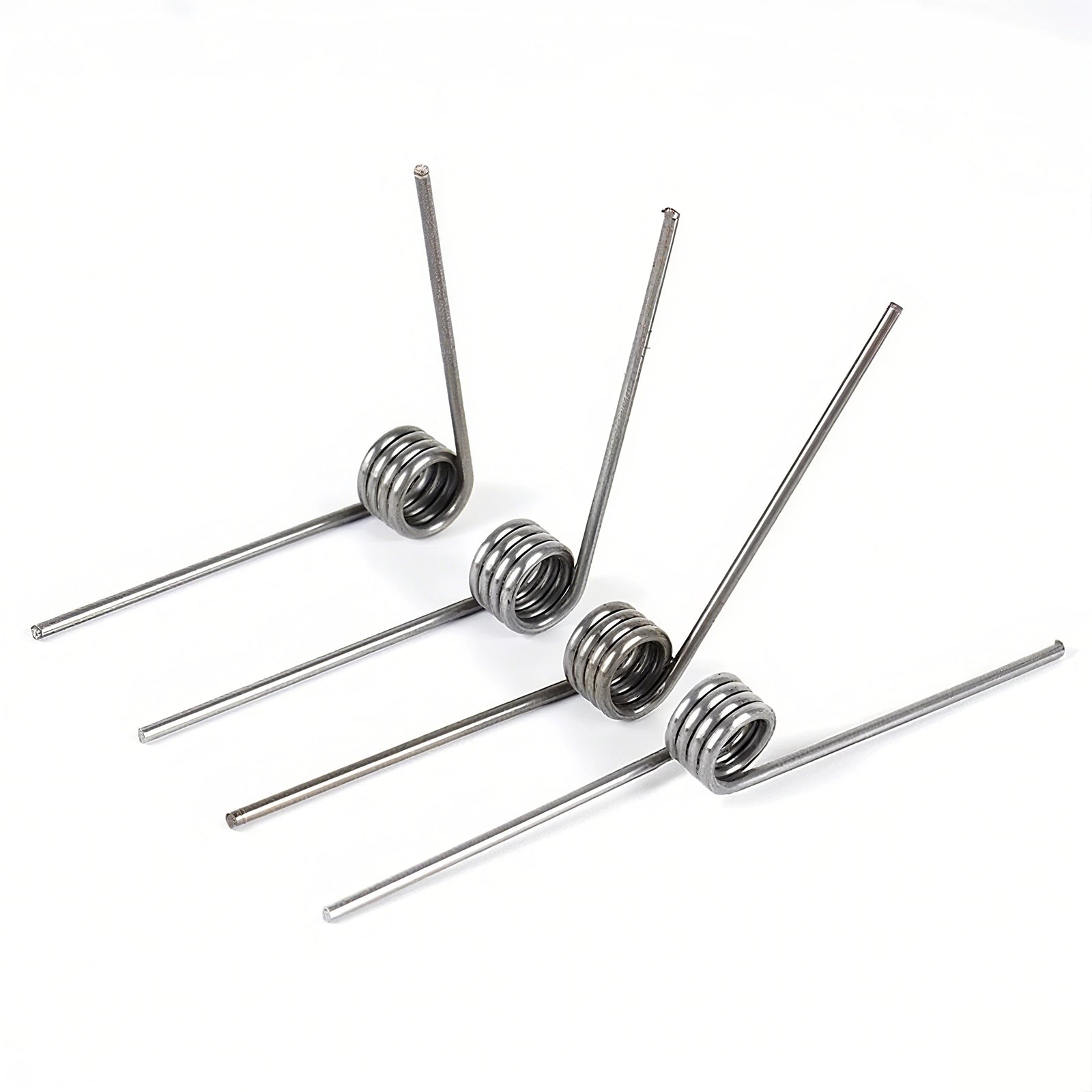 Torsion Spring 3 - 9 Coil (10 pcs), 1.6mm Wire dia, 8 ~ 18mm OD, Left spring Steel - HomeDIYer