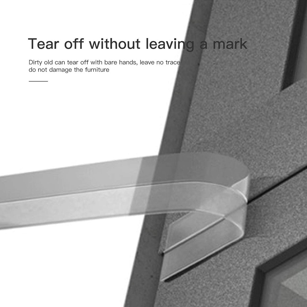 Door Seal Strip Weather Stripping Draft Draught Excluder Tape Window Shower - HomeDIYer