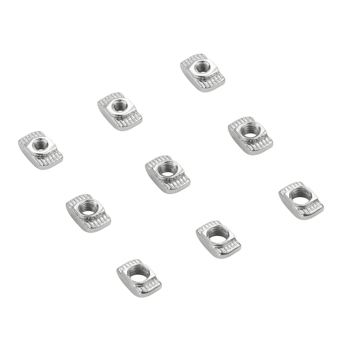 184 pcs Hammer nut M3 - M5 set For aluminum profiles T - slot nuts Groove + hexagon key - HomeDIYer