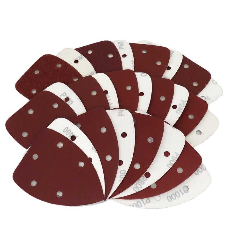 Sandpaper Frosted Sheet Girnding Plate Polished 40~2000Grit 140*140*98mm 5 holes