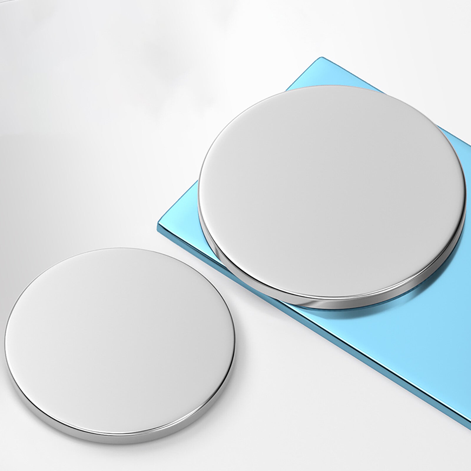 Dia 50/80/100/200/300mm A2 Stainless Steel Round Sheet Flat Disc 0.5 - 5mm Thick