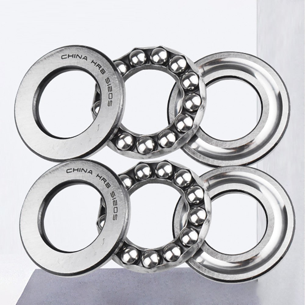 Single Direction 51100 ~ 51311 Axial Thrust Ball Bearings, Hole Dia. 10 ~ 140mm