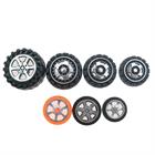 Plastics Rubber Tire Wheel Tyres Rims Model for RC Toy Model Car DIY Accessory - HomeDIYer