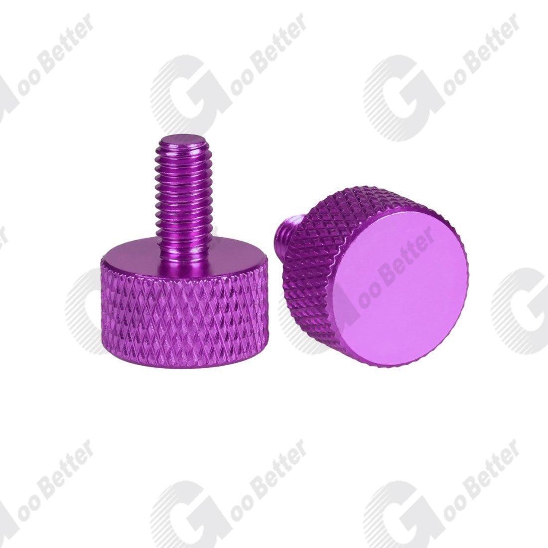 Knurled Thumb Screws M5 M6 Aluminum Alloy DIY Hand Tighten Grip Knob Bolts - HomeDIYer