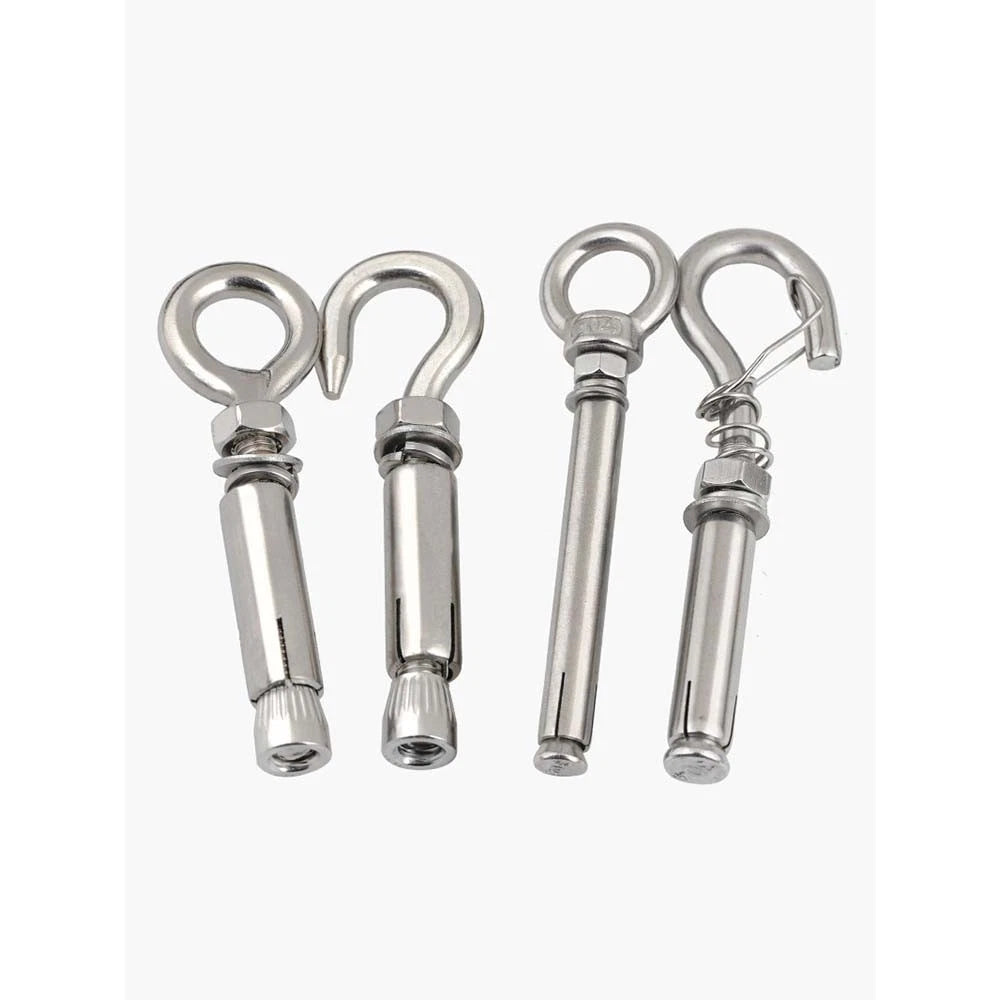 Closed Eye Bolt Expansion Anchor Screws for Concrete Wall — M6 M8 M10 M12