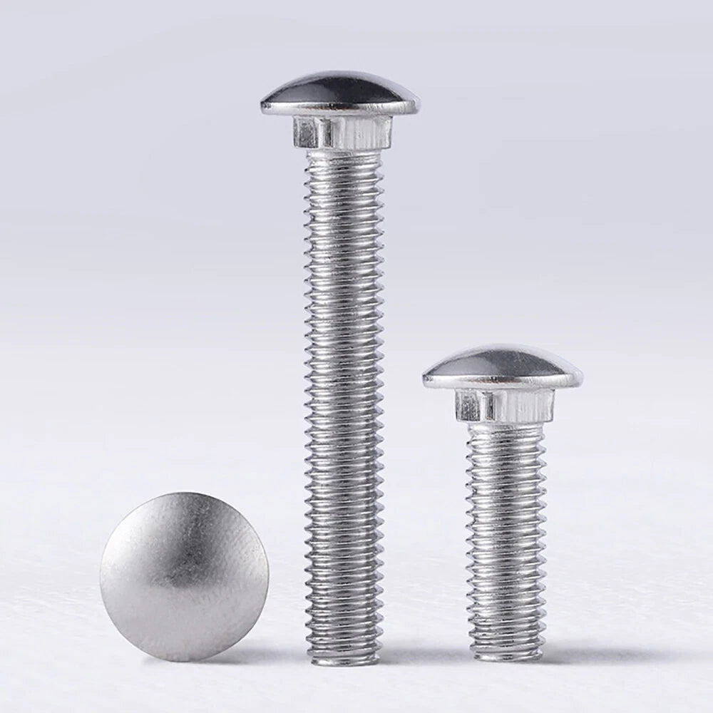 M6 M8 COACHs CUP SQUARE DOME CARRIAGE BOLTS SCREWS A2 304 STAINLESS STEEL