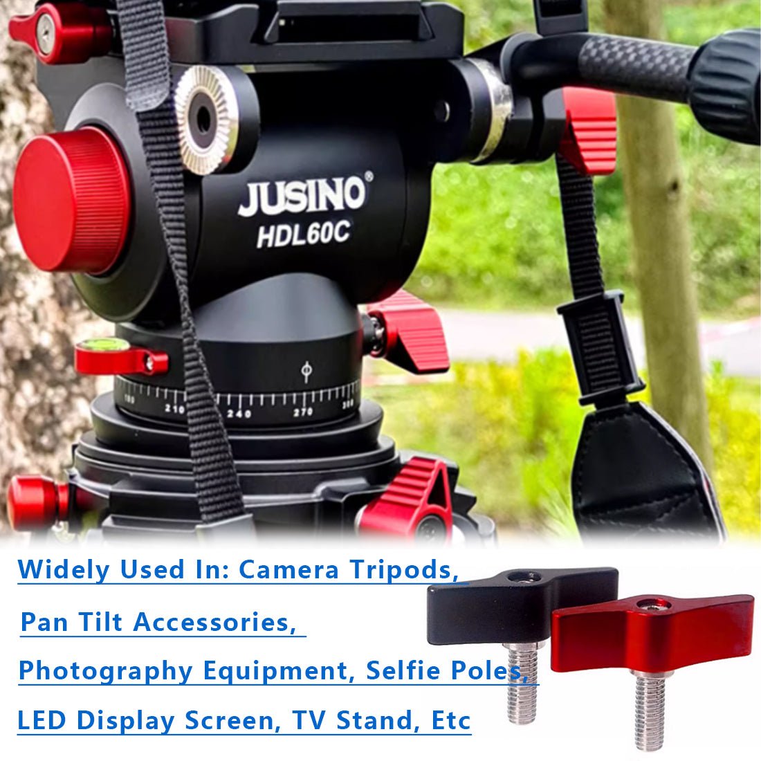 1/4 M4 M5 M6 Clamping Thumb Screw Tee Wing Knob Head Hand Grip Bolt Aluminum - HomeDIYer