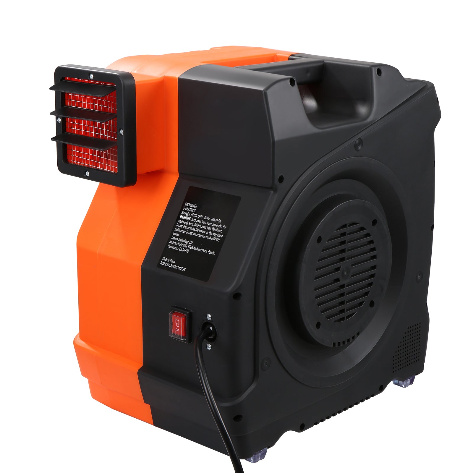 Inflatable Blower, 1100W, 1.5 & 1.7 HP Bounce House Blower, Pump Commercial Air Blower for Inflatables, 3100 RPM Bouncy Castle Electric Fan for Bounce House, Waterslides, Tested to UL Standards