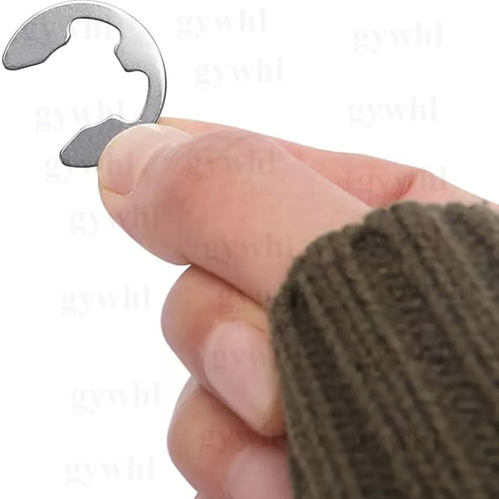 200Pcs 1.5mm - 10mm E - clips Ring Snap Retaining Circlip Kit A2 Stainless Steel - HomeDIYer