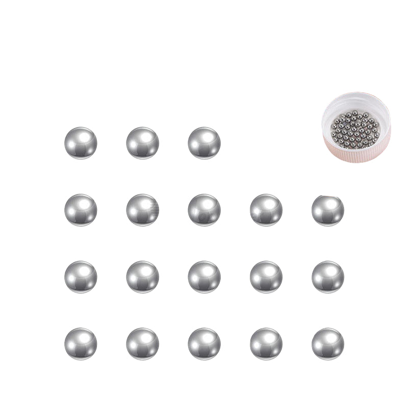 HomeDIYer 400°C High-Temperature Stainless Steel Beads, 1.5mm to 15.875mm