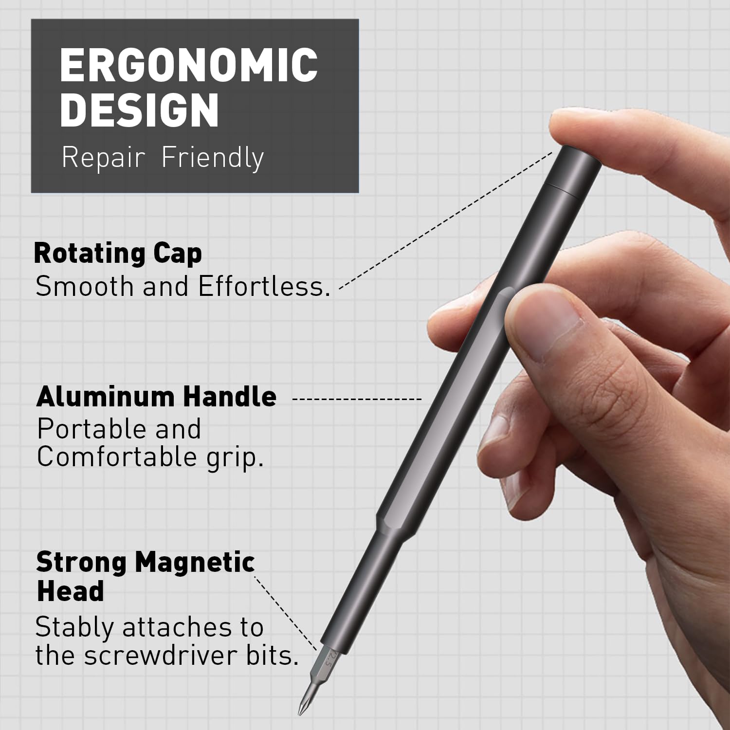 Small Screwdriver Set, 63 in 1 Precision Screwdriver Set iphone Repair Tool Kit with Case Screwdriver Set for Electronics Gameconsole Watch Tablet PC MacBook | HomeDIYer - HomeDIYer