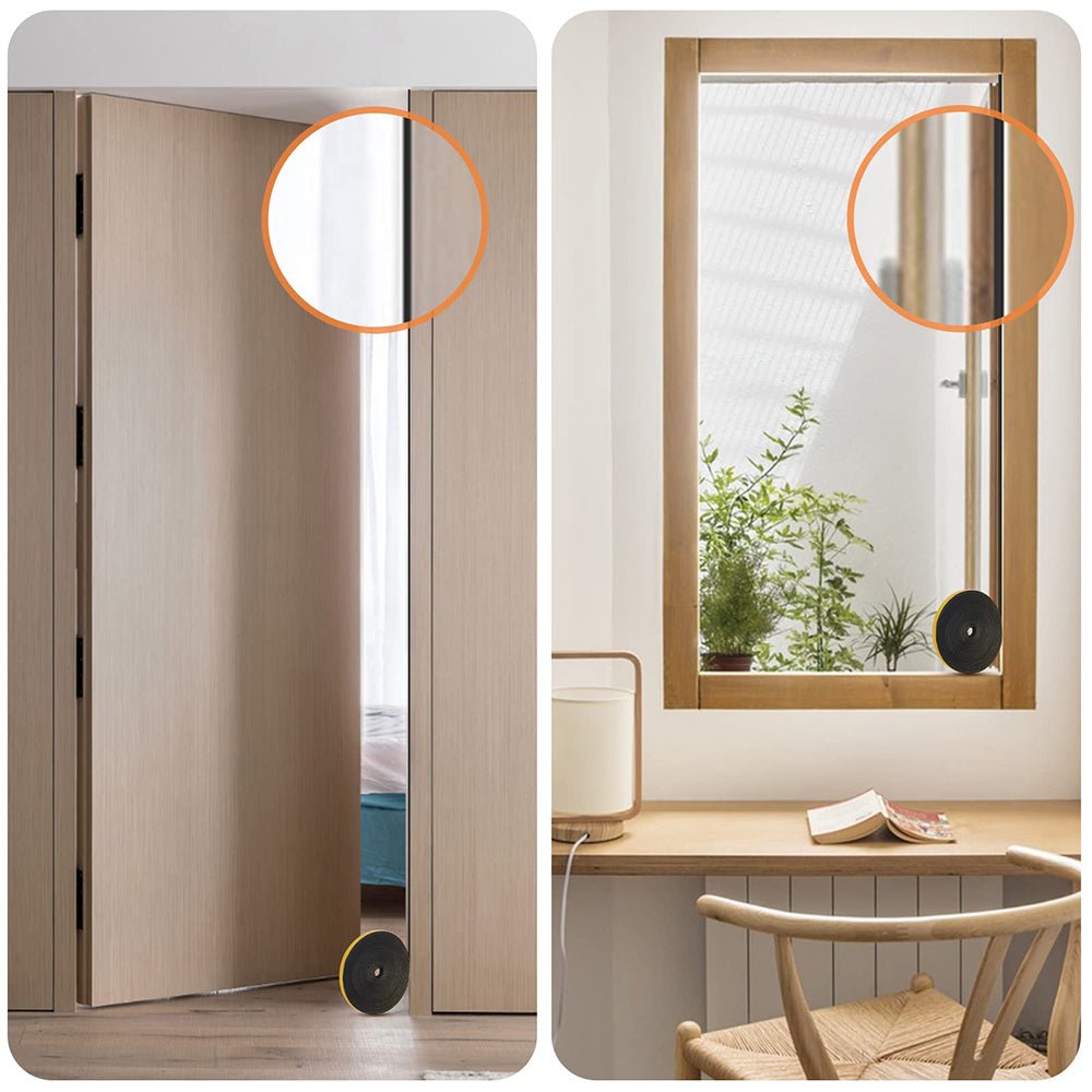 Neoprene Self Adhesive Backed Foam Sponge Strip Roll Sheet Tape Sticky Seal EPDM - HomeDIYer