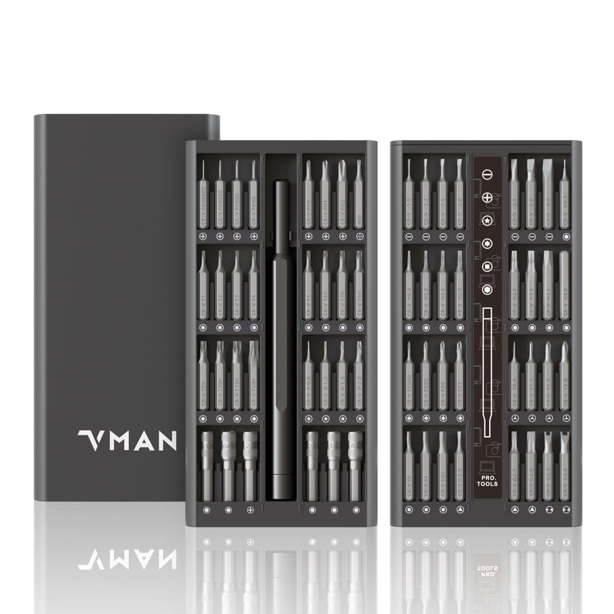 Small Screwdriver Set, 63 in 1 Precision Screwdriver Set iphone Repair Tool Kit with Case Screwdriver Set for Electronics Gameconsole Watch Tablet PC MacBook | HomeDIYer - HomeDIYer