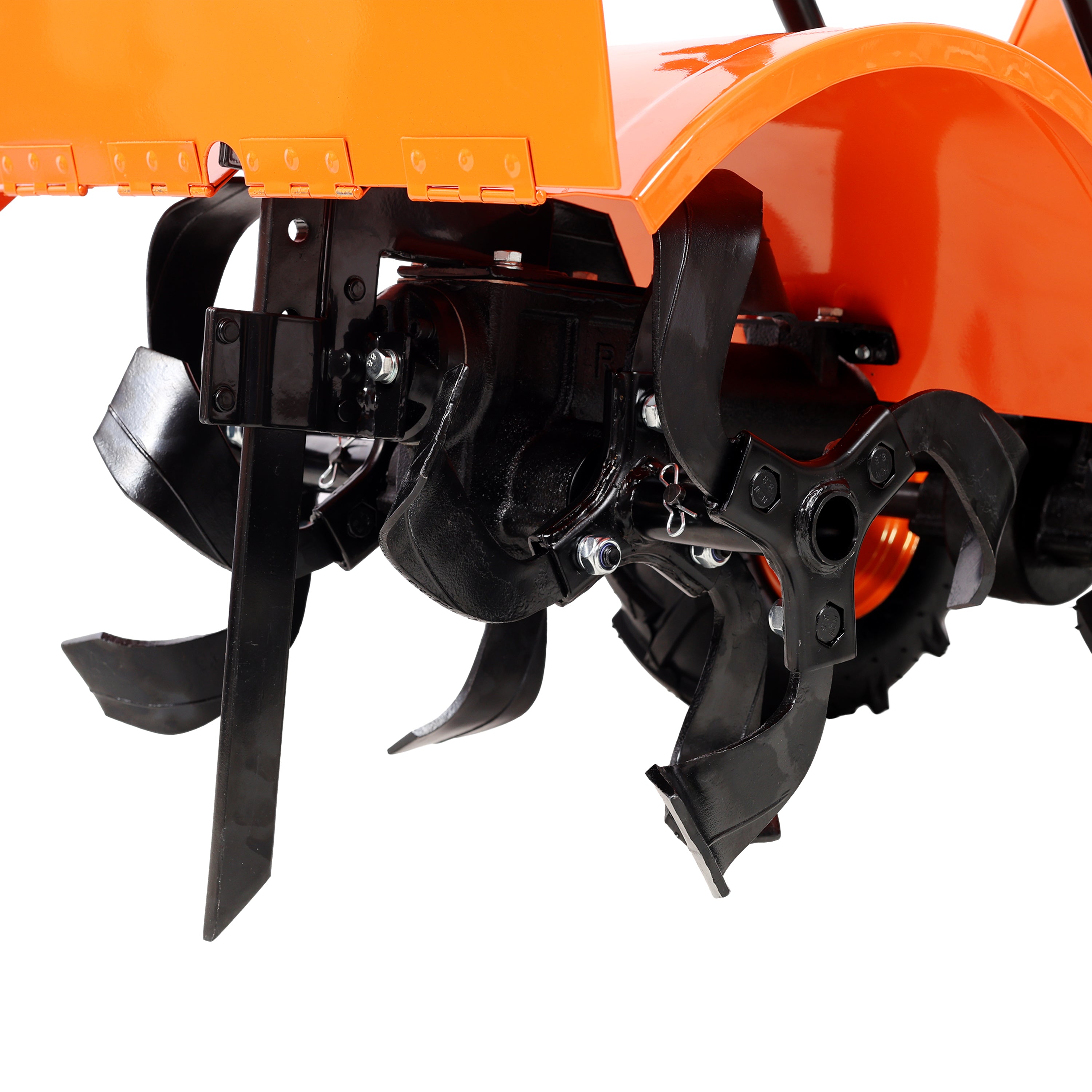 Heavy duty Power tiller, Rear Tine Tiller - 7HP Gas Engine 212CC, 20" Wide and 8" Deep Cultivator - Garden Soil Prep for Planters and Vegetable Beds and More.