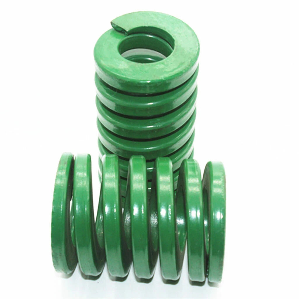 Die Springs OD 8-40mm Heavy Duty Load Green Compression Mould Spring All Sizes
