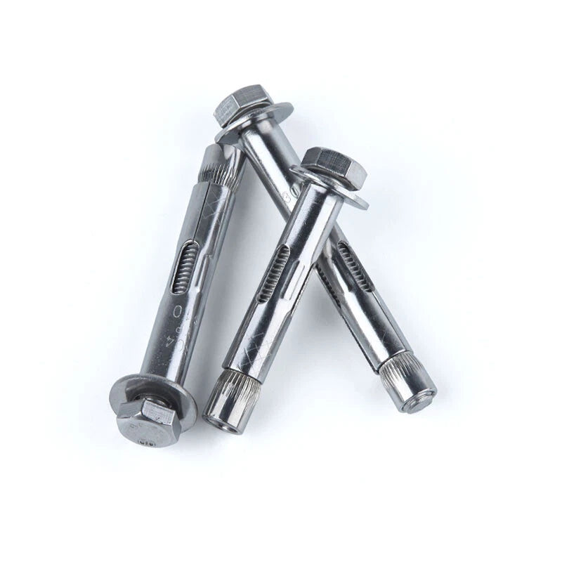304 Stainless Steel Expansion Anchor Bolts — Heavy Duty Masonry Wall Screws M6 to M12