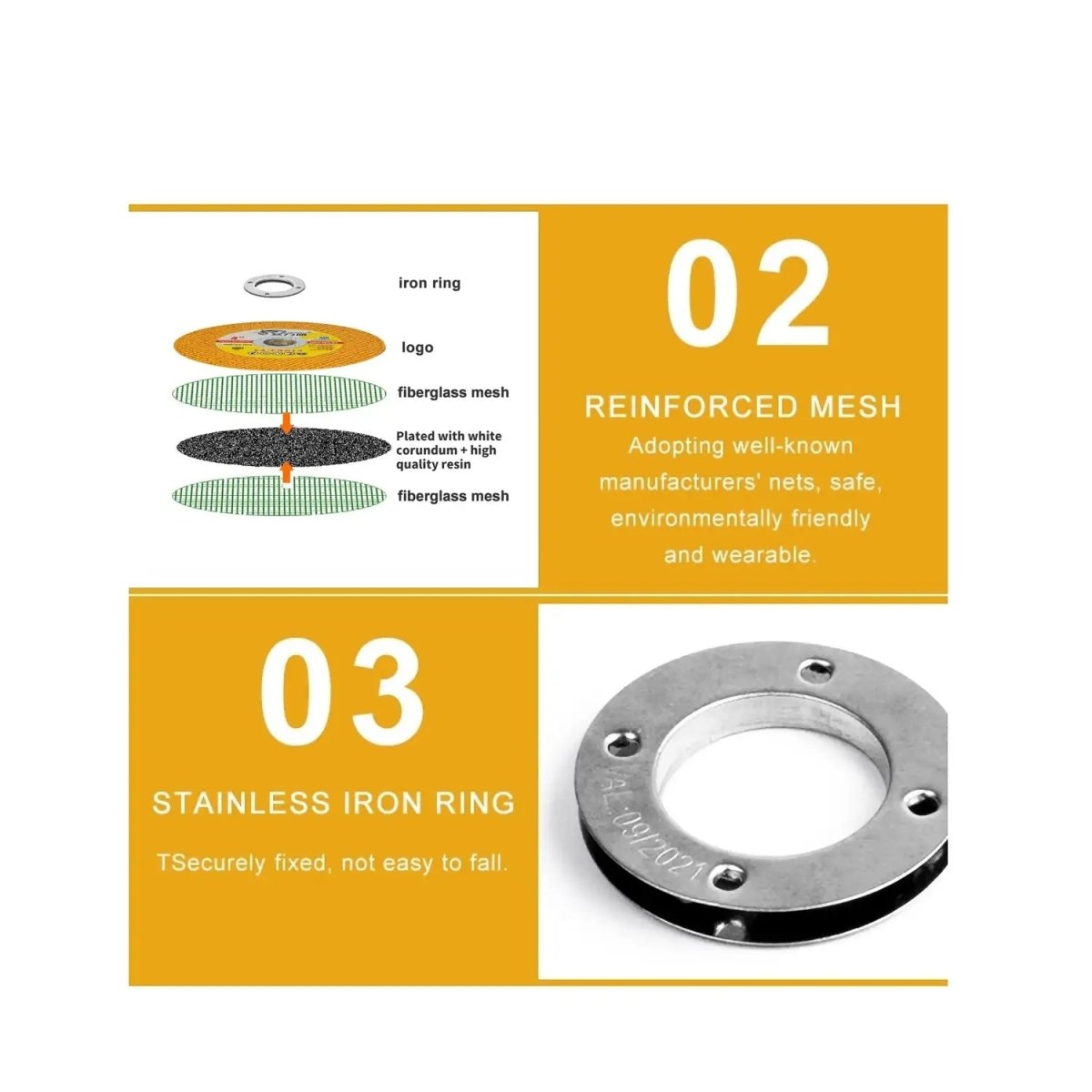 Cut Off Wheels 4 inch Thin Metal (50 pcs) & Stainless SteelCutting Wheel, Professional Fast Cutting Disc - HomeDIYer