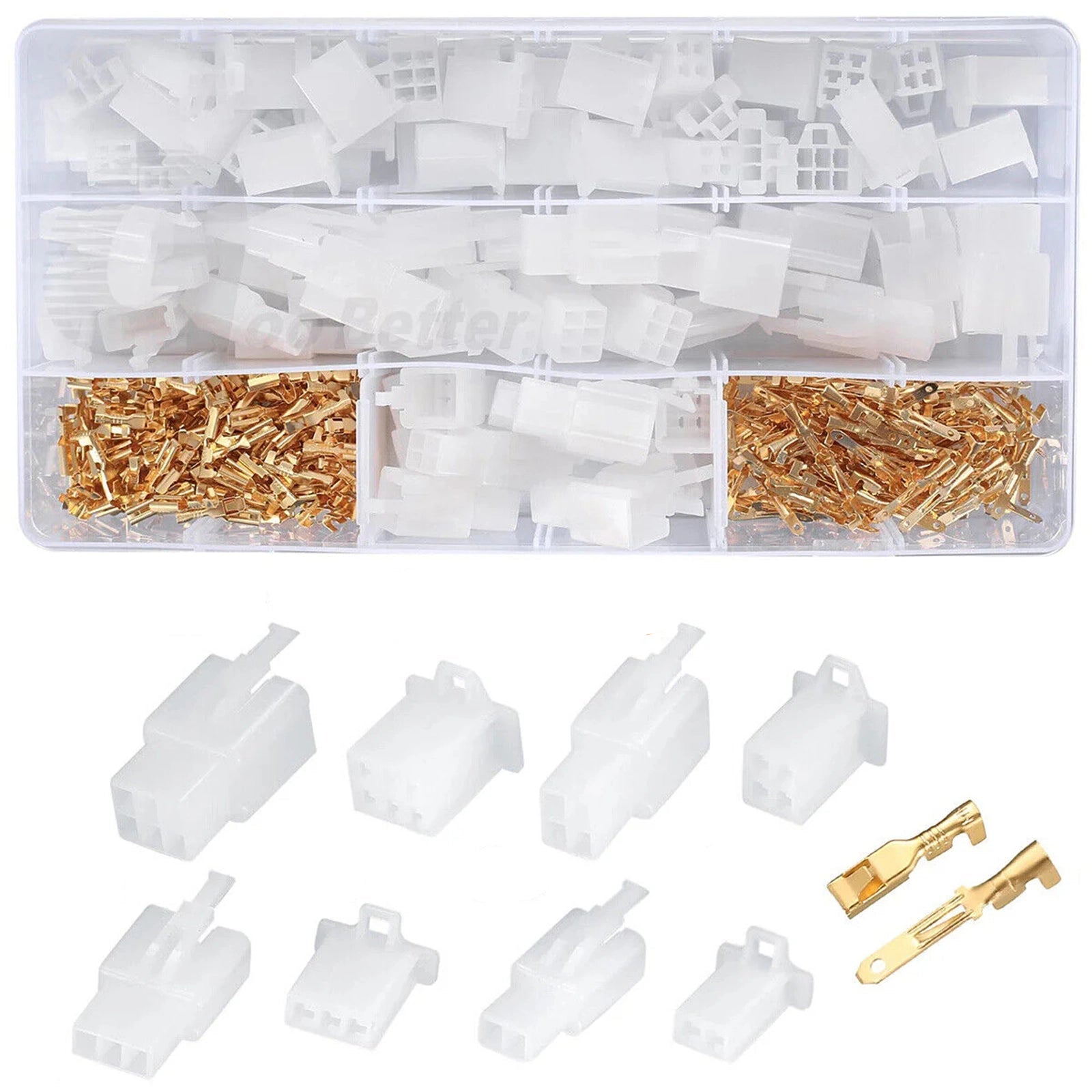 380x Car Plug 2/3/4/6 Pole Set Cable Connectors Contacts Connectors - HomeDIYer