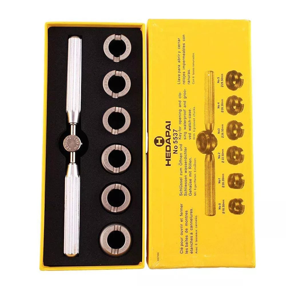 Watch Case Opener 5537 Watch Back Remover Closer Repair Tool for Rolex Tudor - HomeDIYer
