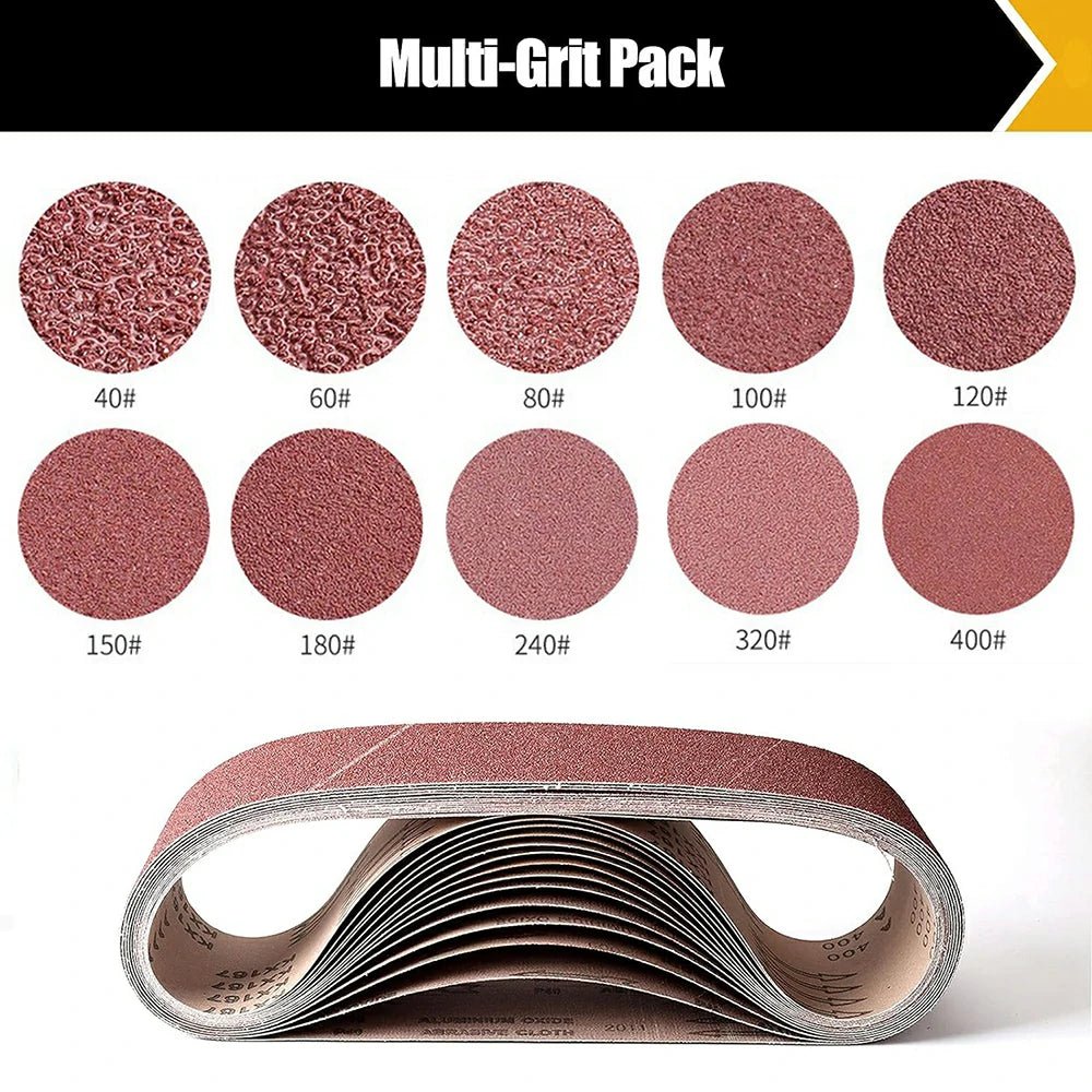 100x915mm Sanding Belts 80/120/150/240/320 Grit Belt Sander Sandpaper For Belt Sander Polishing Machine Abrasive Tools - HomeDIYer