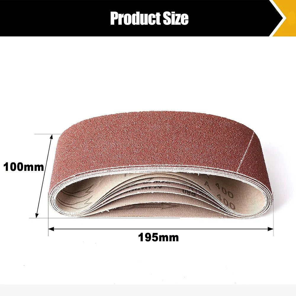 100x915mm Sanding Belts 80/120/150/240/320 Grit Belt Sander Sandpaper For Belt Sander Polishing Machine Abrasive Tools - HomeDIYer