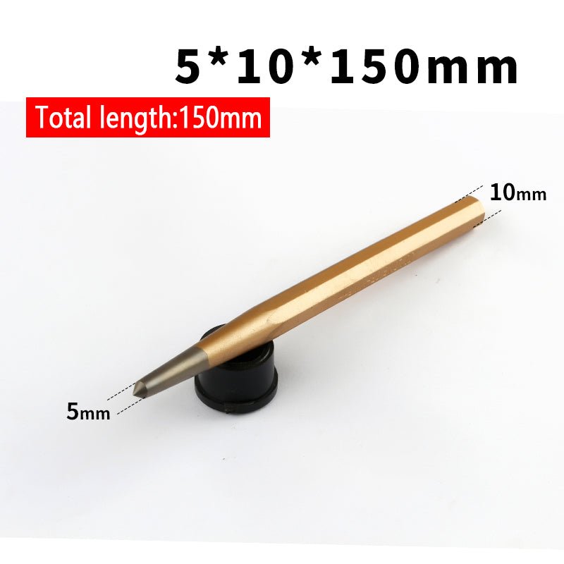 Centre Punch Heavy Duty Alloy Steel Body Punch Metal Wood Plastic - HomeDIYer