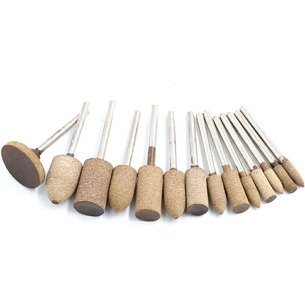 Leather Grinding Head Polishing Buffing Brush Wheel for Rotary Tools Dremel Accessories 2.35mm/3mm Shank - HomeDIYer