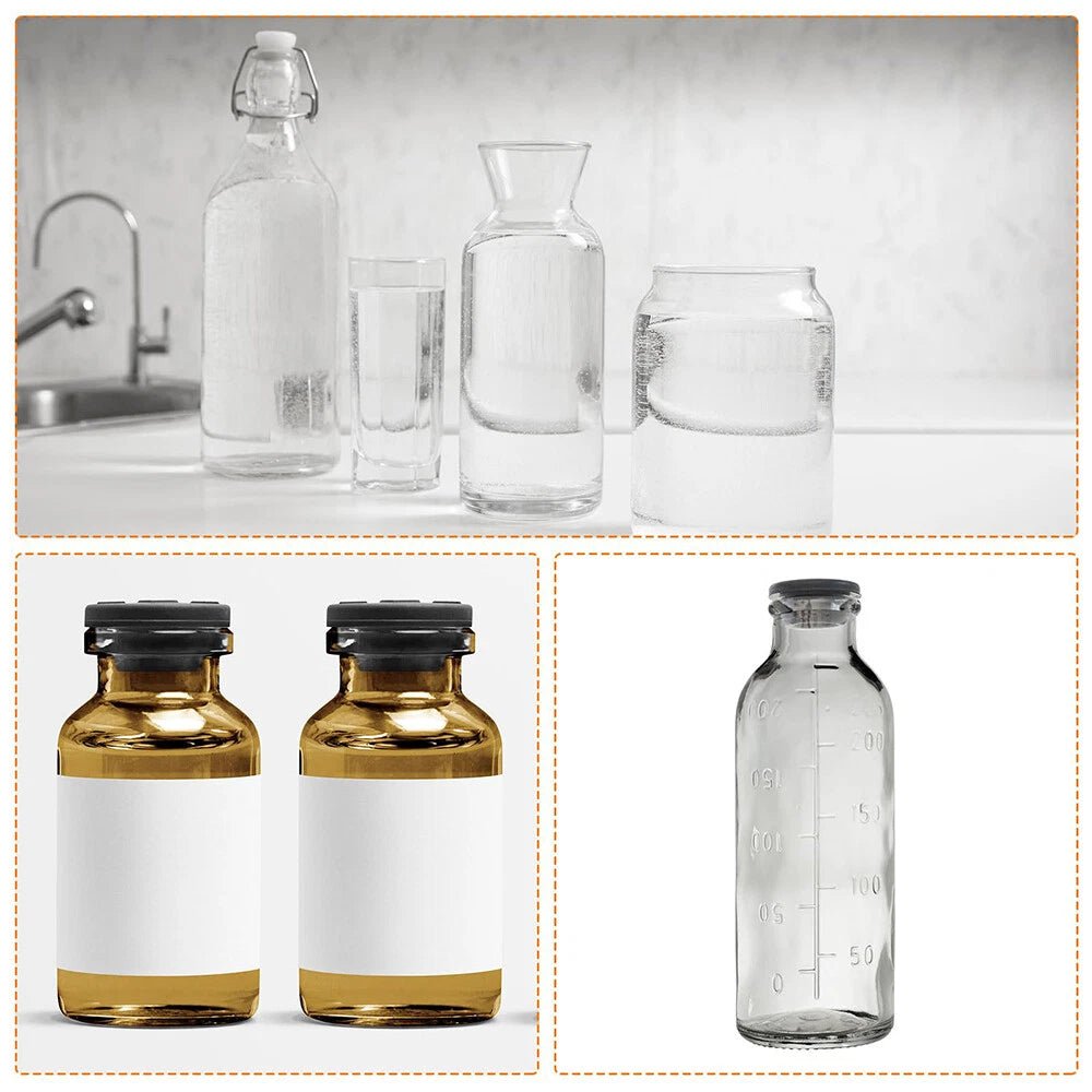 White Snap - On Hole Plug Silicone Rubber Blanking Seal Bung Pipe Tube 2.5mm - 60mm - HomeDIYer