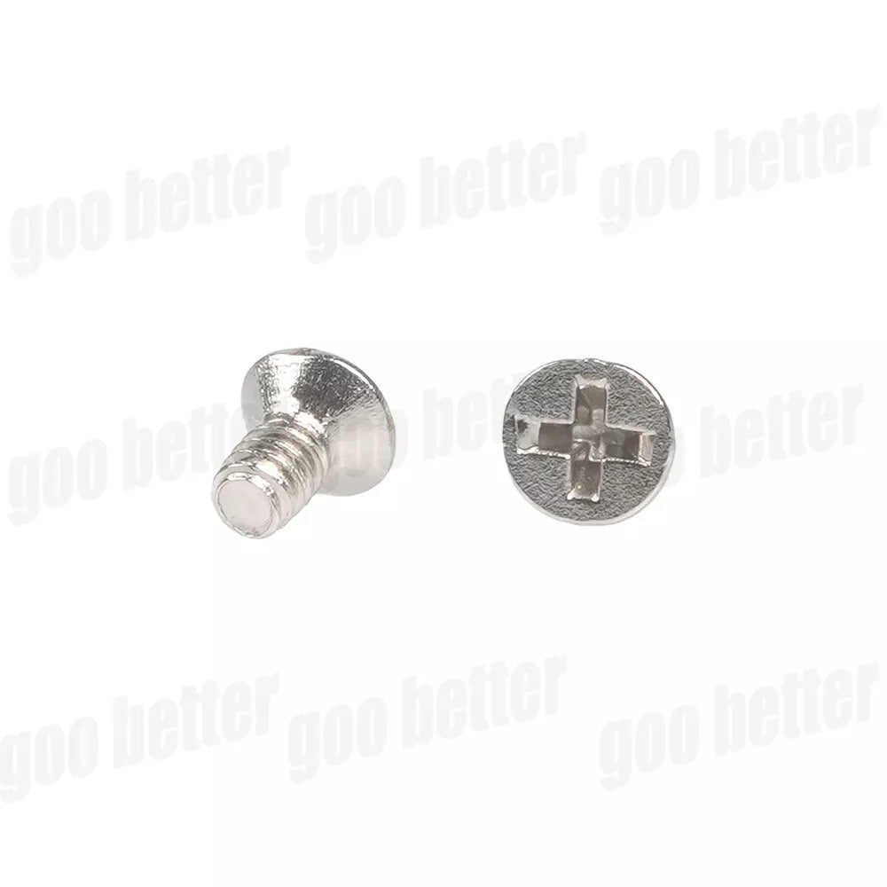 600PC Small Mini Screws M1 M1.2 M1.4 M1.6 Flat Head Screws for Eyeglasses Watch - HomeDIYer