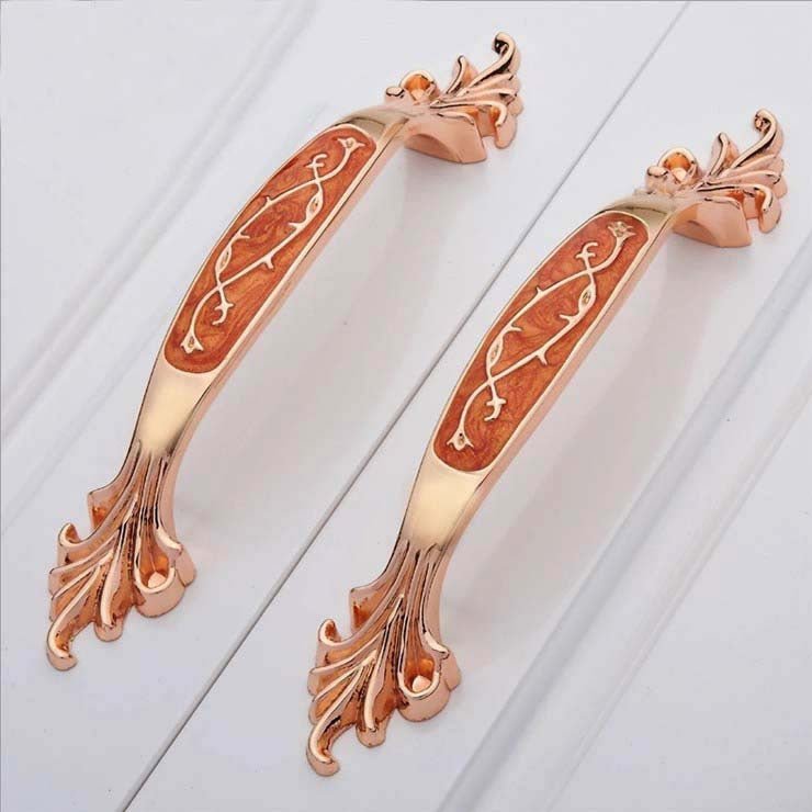 96/128mm Zinc Alloy Cabinet Handles Drawer Knobs - HomeDIYer