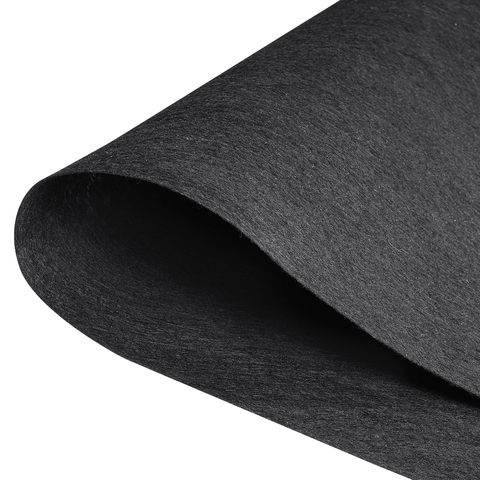 6ft x 100ft Heavy‑Duty 8oz Non‑Woven Geotextile Fabric — Professional Ground Cover & Drainage Cloth Black