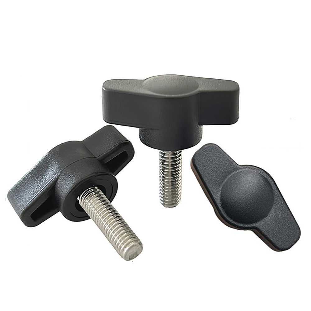 M4 M5 M6 M8 Wing Knob T - Handle Thumb Screw Bolts – Plastic Clamping Knob with Male Thread - HomeDIYer