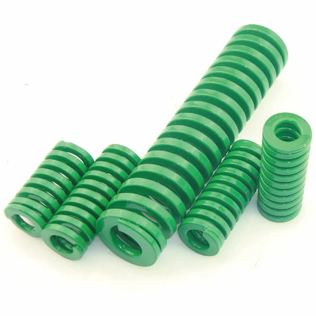 Die Springs OD 8-40mm Heavy Duty Load Green Compression Mould Spring All Sizes