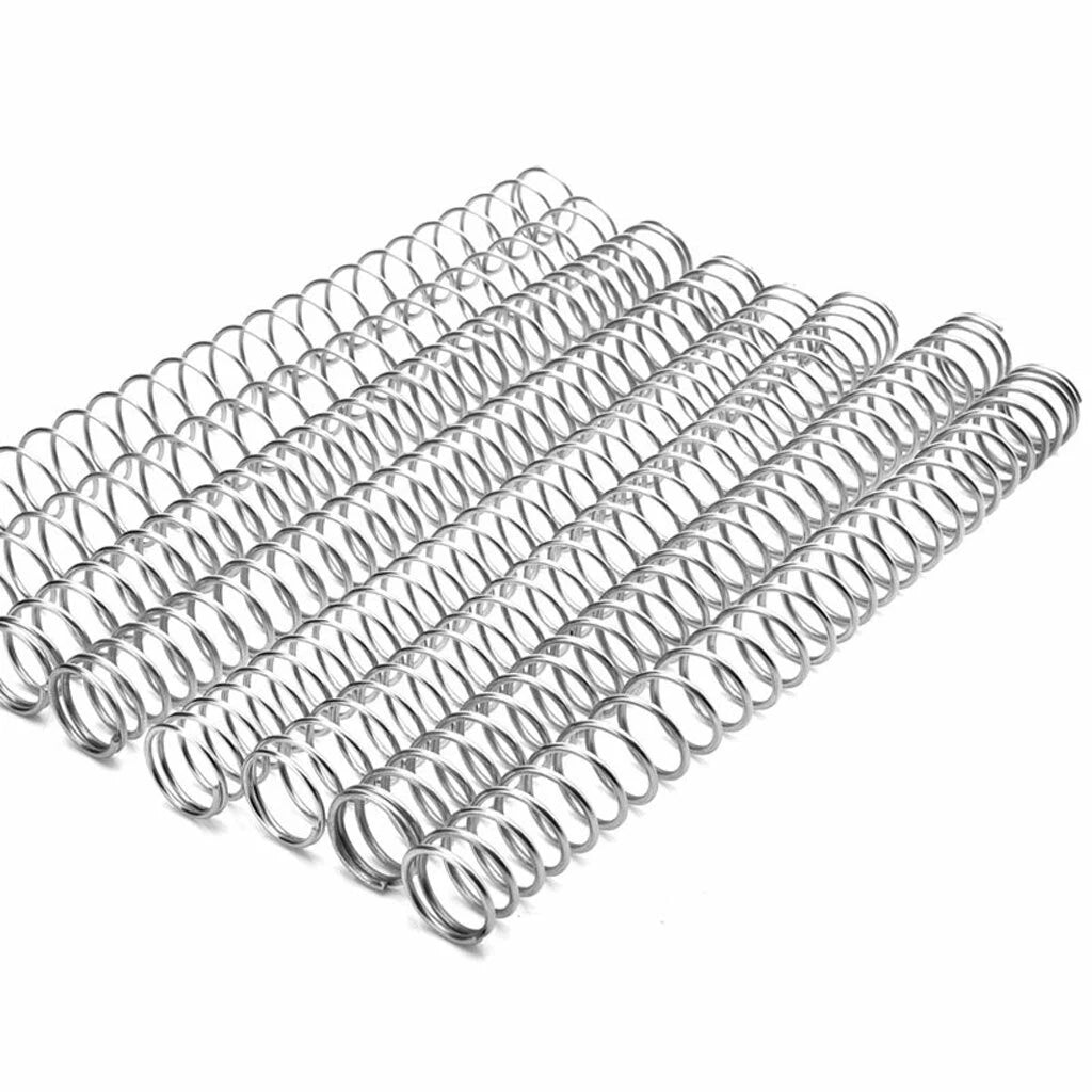 150mm Compression Spring 0.5-2mm Wire 304 Stainless Steel Pressure Springs Long