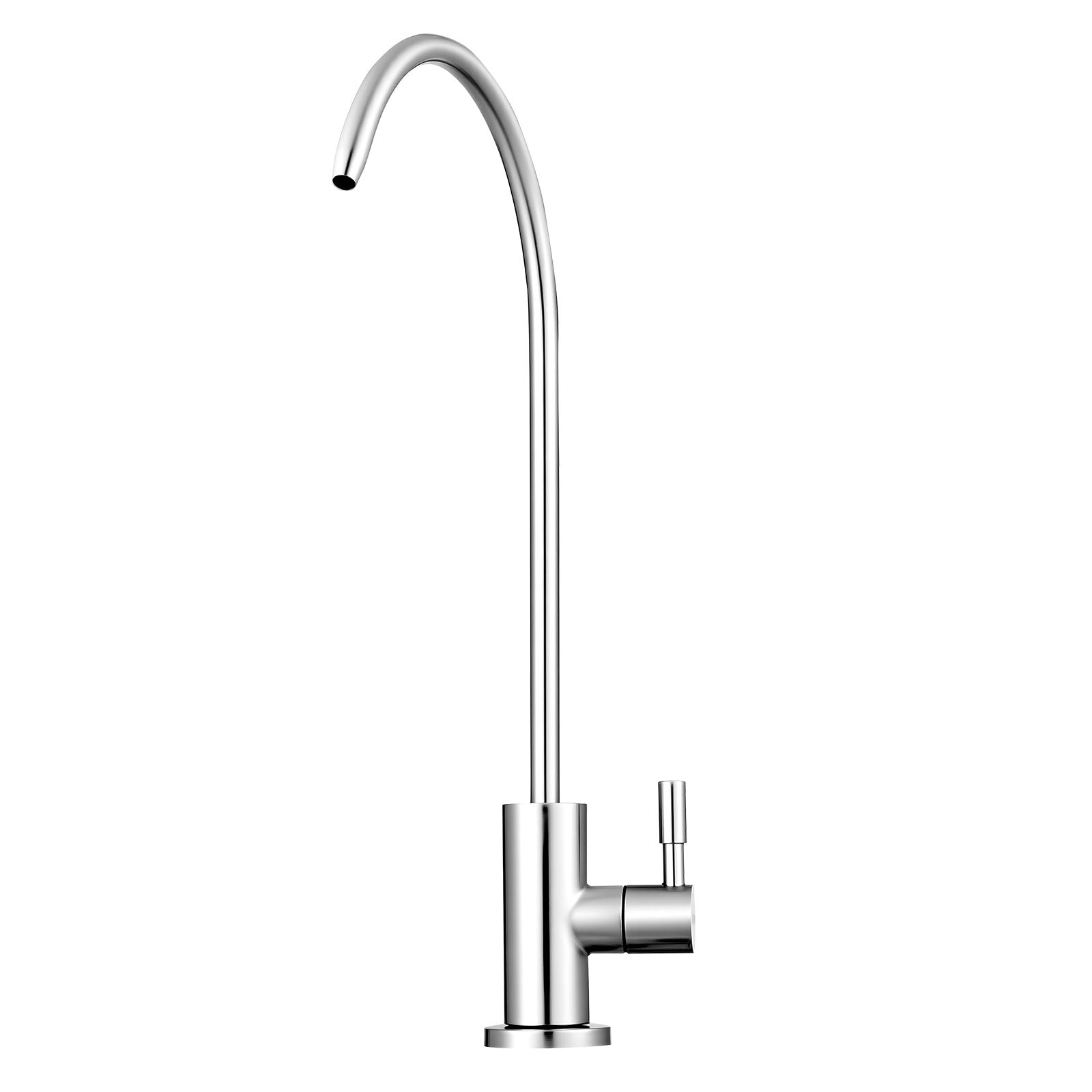 Stainless Steel Faucet, Lead-Free Drinking Water Faucets, Reverse Osmosis Faucet with Solid Brass Valve, High Arch Filtered Water Faucets For Kitchen Sink, Bar Counter, Cafe Shop, Brushed Nickel