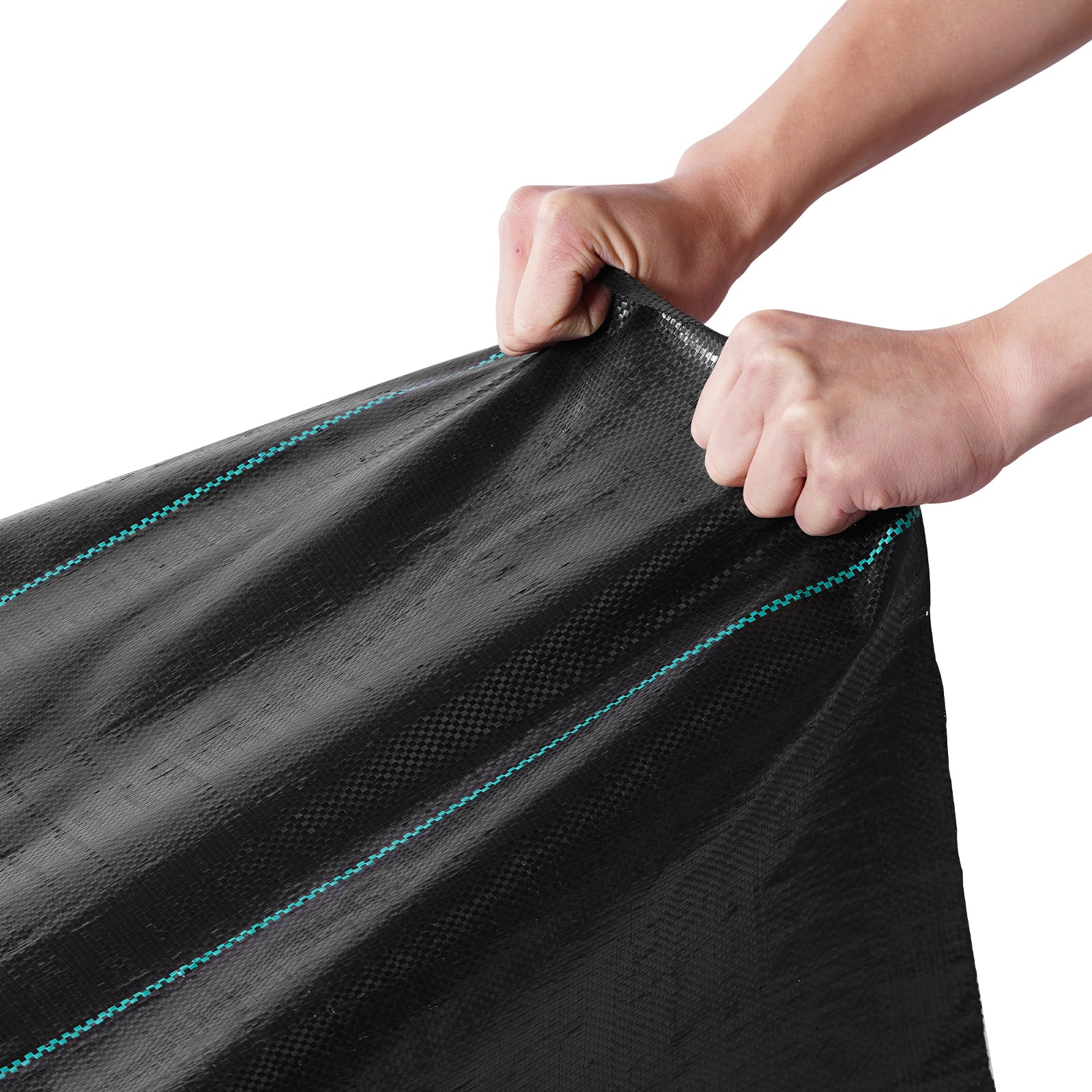 5ft x 250ft Premium Heavy‑Duty Woven Weed Barrier Landscape Fabric — 5oz Geotextile Under Gravel Black