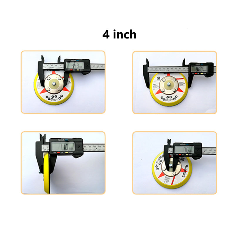 Flat-laid 1"-6" Sanding Pads - Hook Loop for HomeDIYer Size Choice
