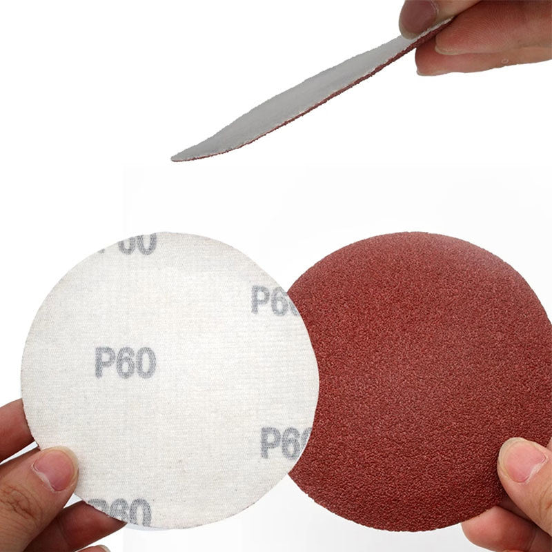 Edge Close-up 180mm Dry Sanding Discs - Hook Loop 40-2000 Grit for HomeDIYer Edge Polishing