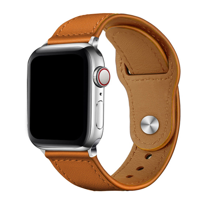 Genuine Leather Watch Band Vintage Business Style 16 Colors for Apple Watch & Multi-Brand