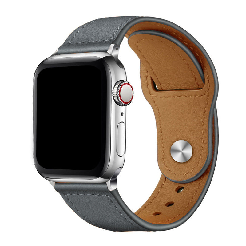 Genuine Leather Watch Band Vintage Business Style 16 Colors for Apple Watch & Multi-Brand
