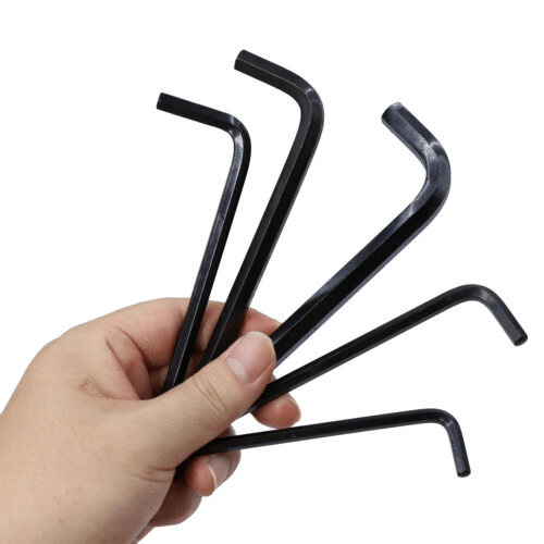 Orange Hexagonal Inch Metric Wrench Set L Type 30pcs | HomeDIYer - HomeDIYer