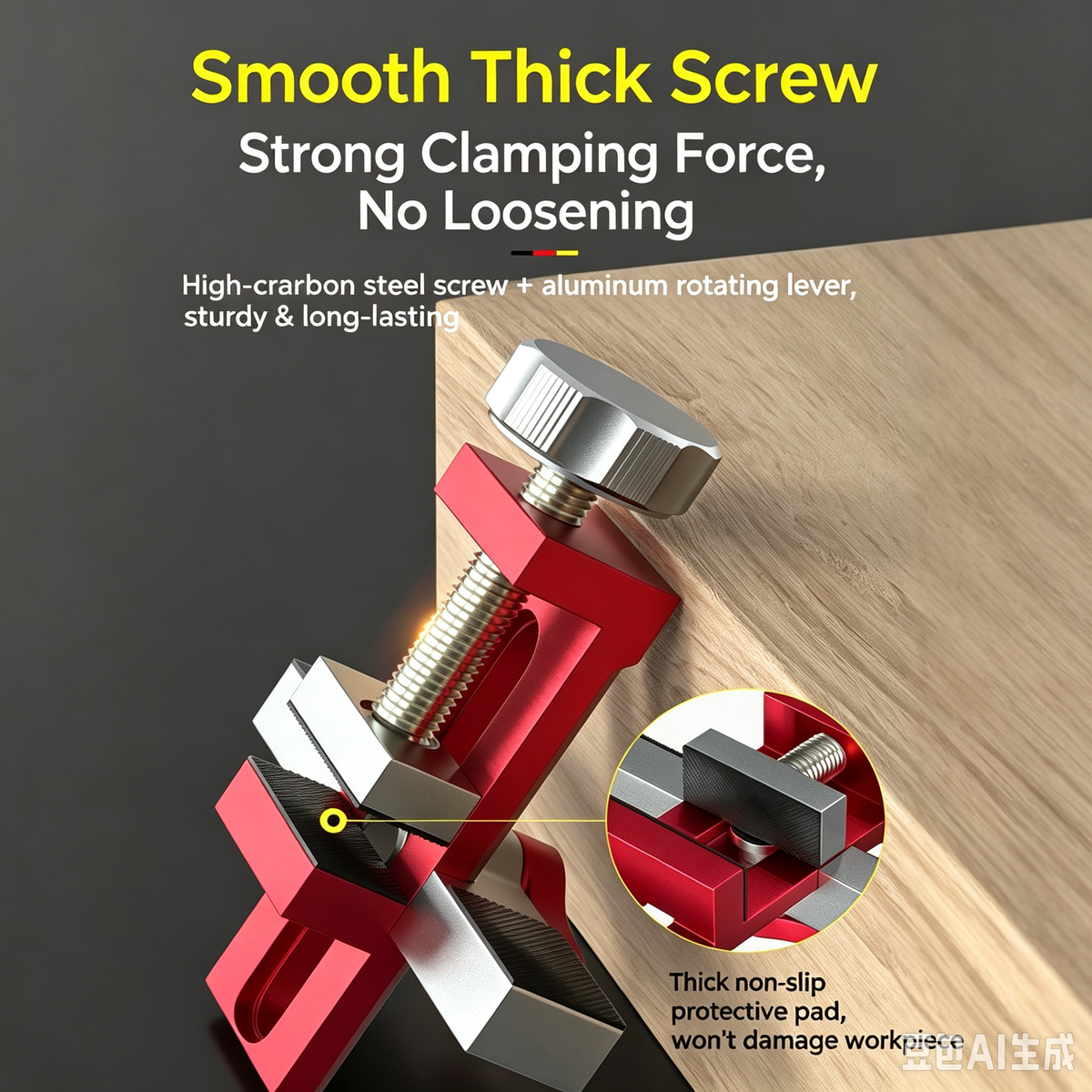 1. Cross-border cabinet door installation aid, aluminum alloy rebound, punched wardrobe door, door leveler, wooden tools