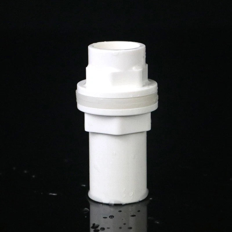 Weiß PVC Klebefittings Rohr Verbinder T-Stück Bogen Winkel Muffe Kreuz 20-160mm