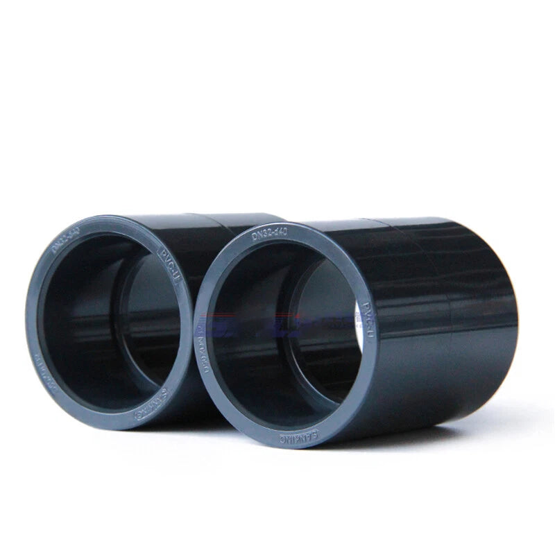PVC Rohr 20mm bis 200mm Klebe Fittings Verbinder Muffe Klebefitting Klebemuffe